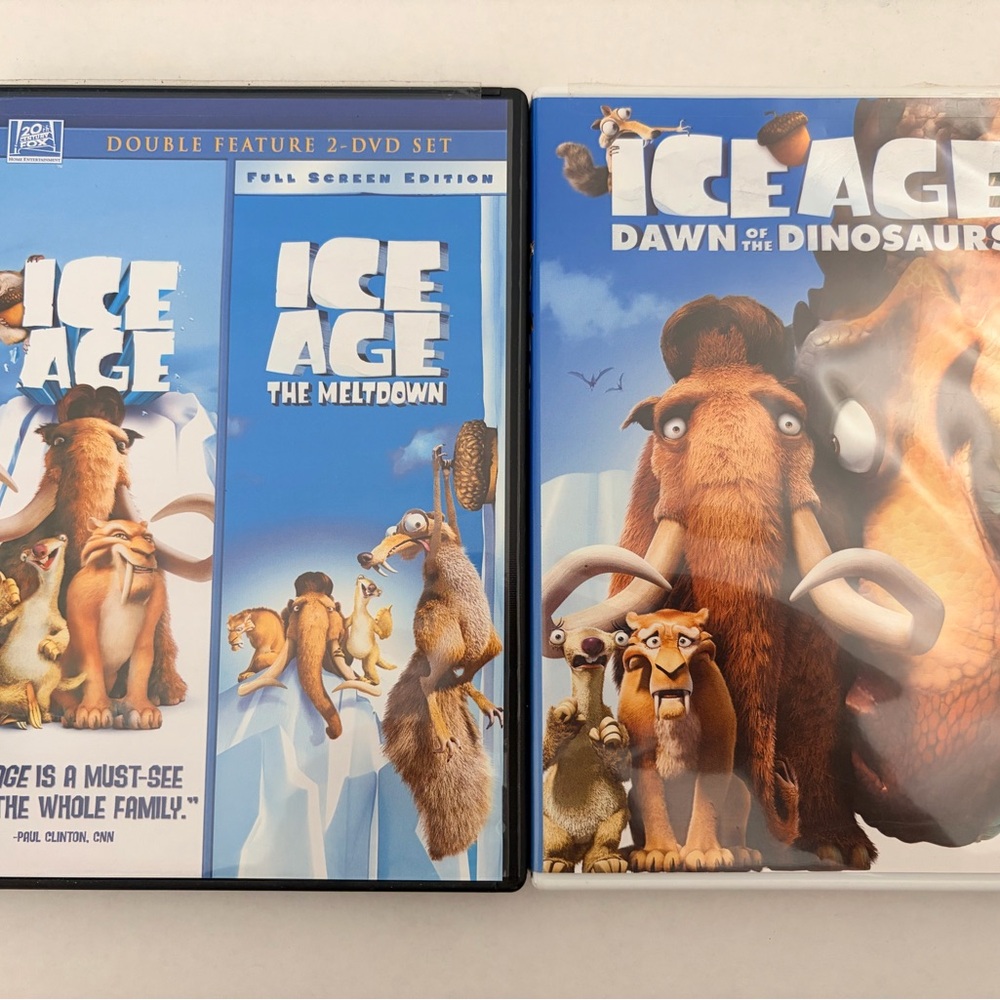 Ice Age Double Feature DVD Set